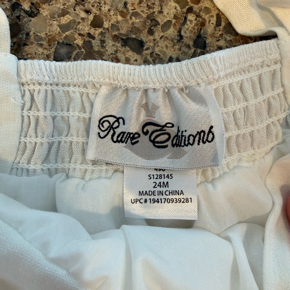 Rare Editions Fruit Two Piece Romper - Picture 7 of 8